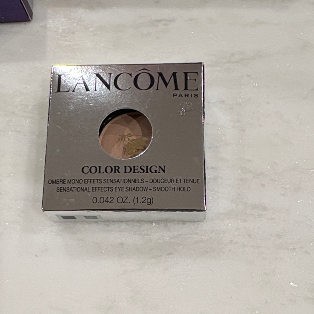 Lancome Color Design Eyeshadow - Cream and Brown